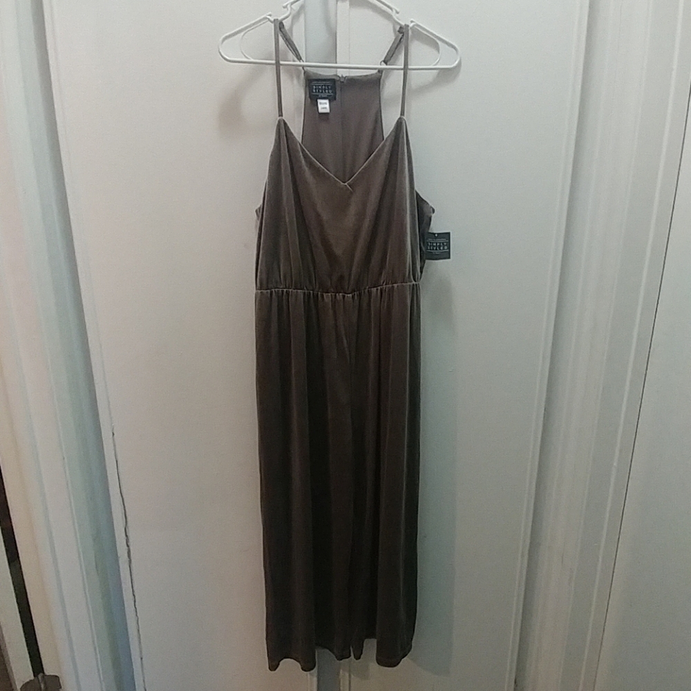 New! Woman's Velvet Jumpsuit